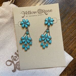Kendra Scott x Wrangler Turquoise Earrings